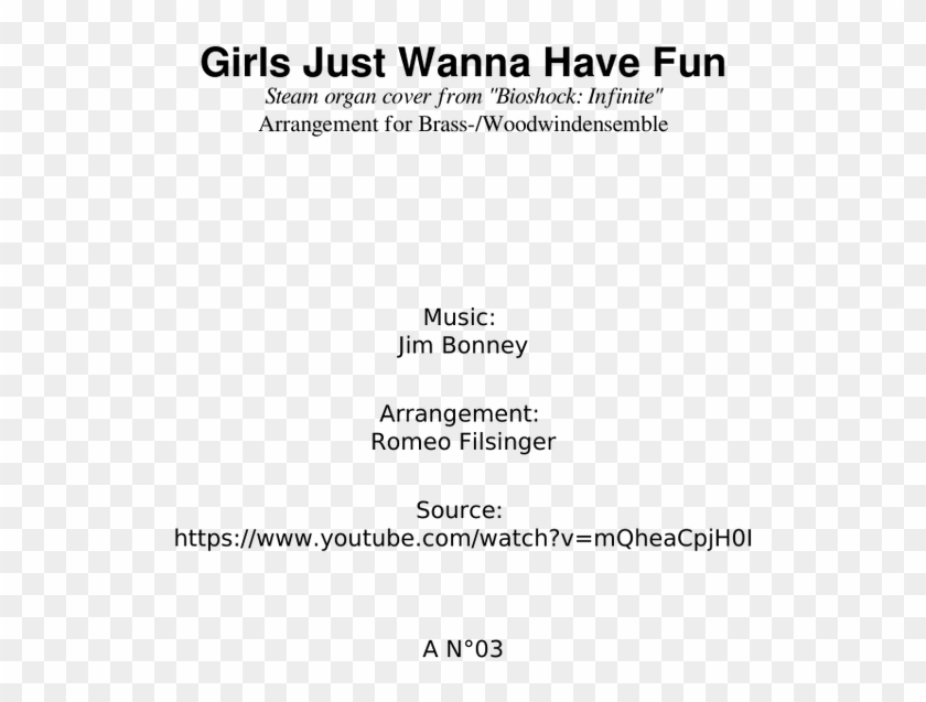 Girls Just Wanna Have Fun - Frasi Sulla Vita E Sulle Persone Clipart