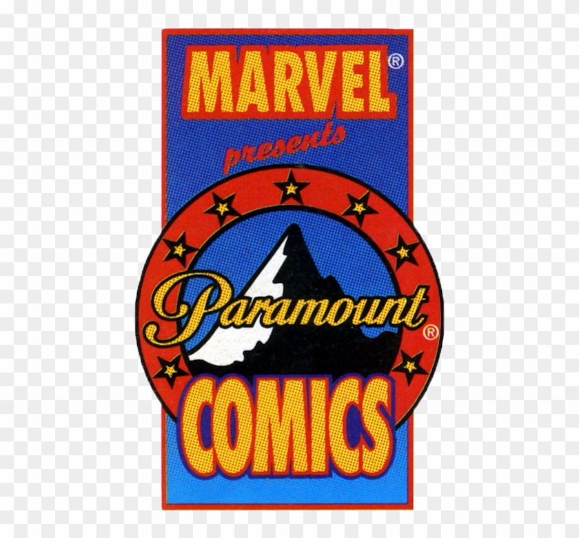 Marvel / Paramount Comics - Marvel Paramount Comics Logo Clipart #2485942