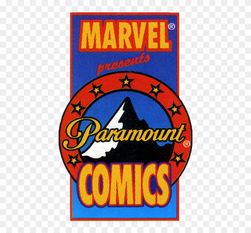 Marvel / Paramount Comics - Marvel Paramount Comics Logo Clipart