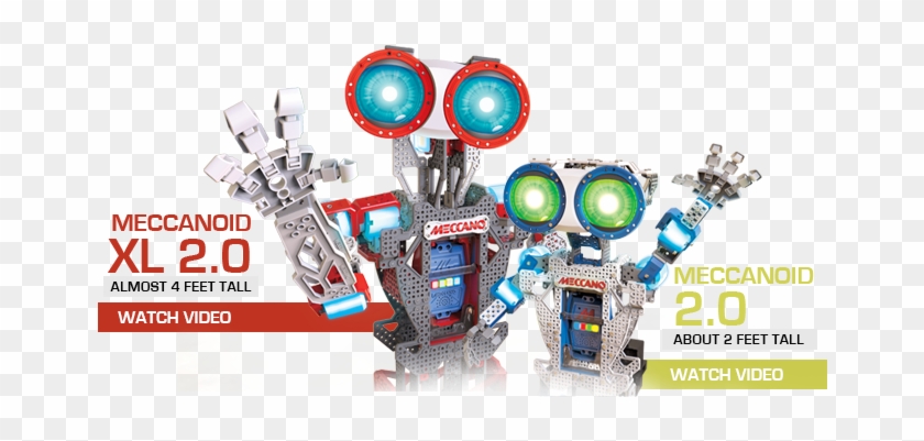 Meet The Meccanoid Personal Robots - Meccano Robot Xl 2.0 Clipart #2486104