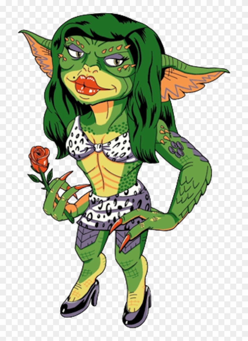 Female Gremlin , Png Download - Female Gremlin Clipart #2486133