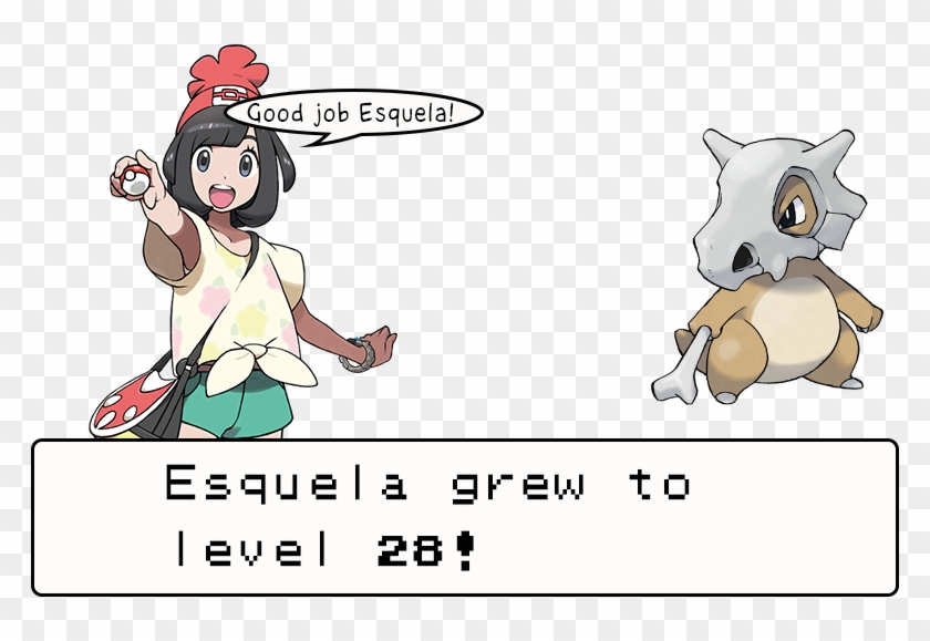 Seriously What Else Happened To Cubone - Pokemon Sun And Moon Game Art Clipart #2486167
