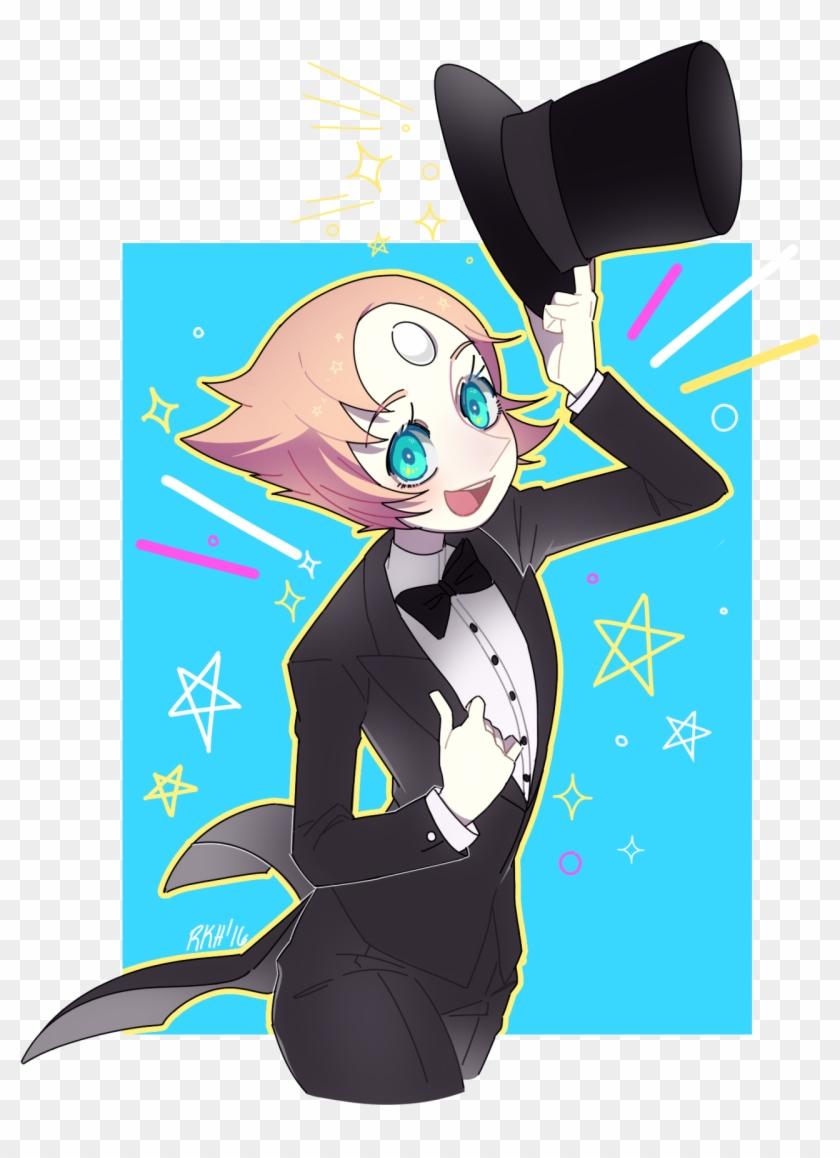 Ghost Clip Crimson Peak - Pearl In A Tuxedo Steven Universe - Png Download #2486202