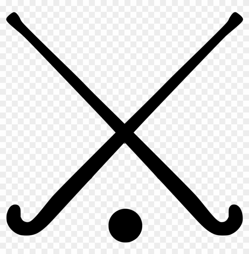 2 Field Hockey Sticks , Png Download - 2 Hockey Sticks Crossed Clipart