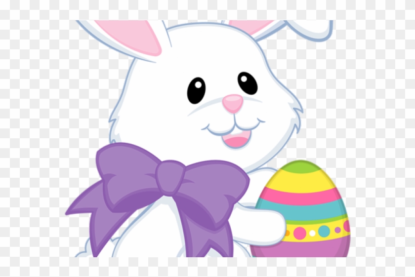 Easter Bunny Clipart - Cute Easter Bunny Clipart - Png Download