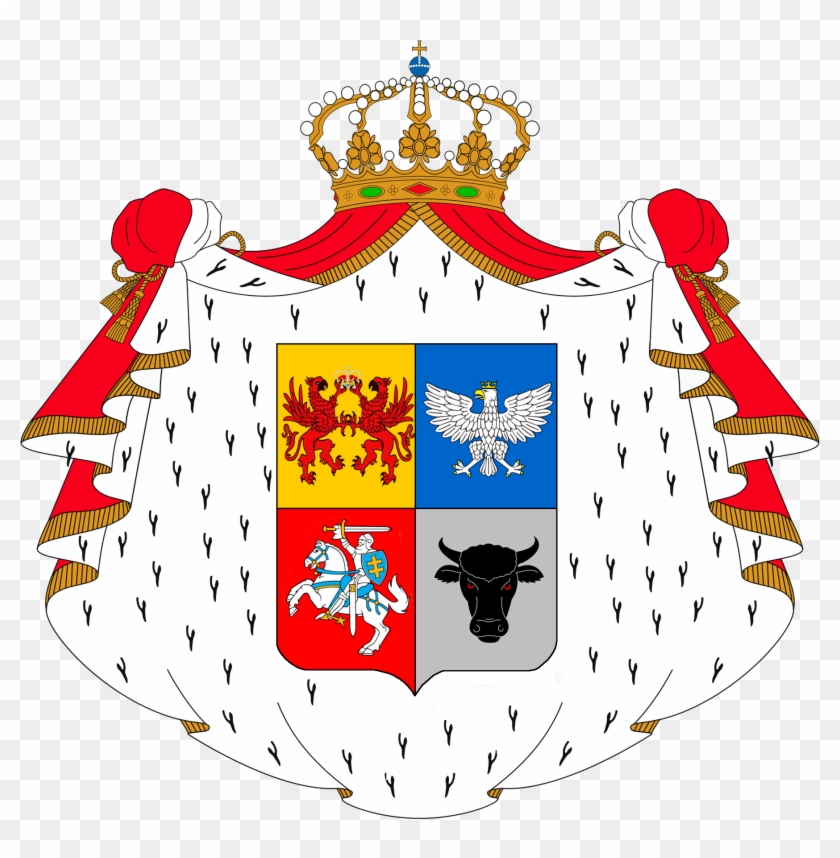 Trubetskoy Coat Of Arms - Luxembourg City Coat Of Arms Clipart #2486532