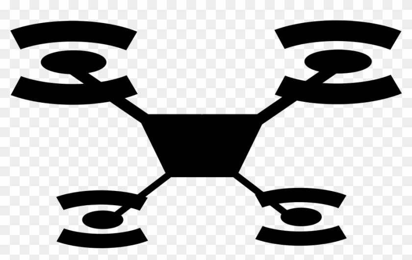 File - Drone - Svg - Drone Delivery Clipart - Png Download