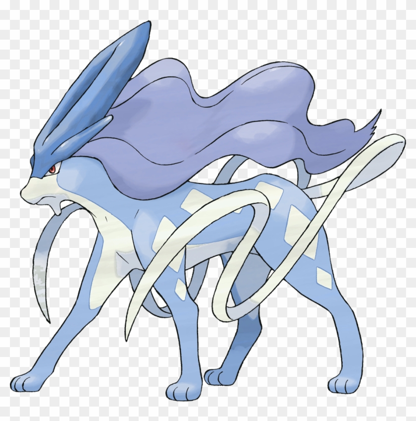 245 Suicune Shiny , Png Download - Pokemon Suicune Alola Clipart #2487031
