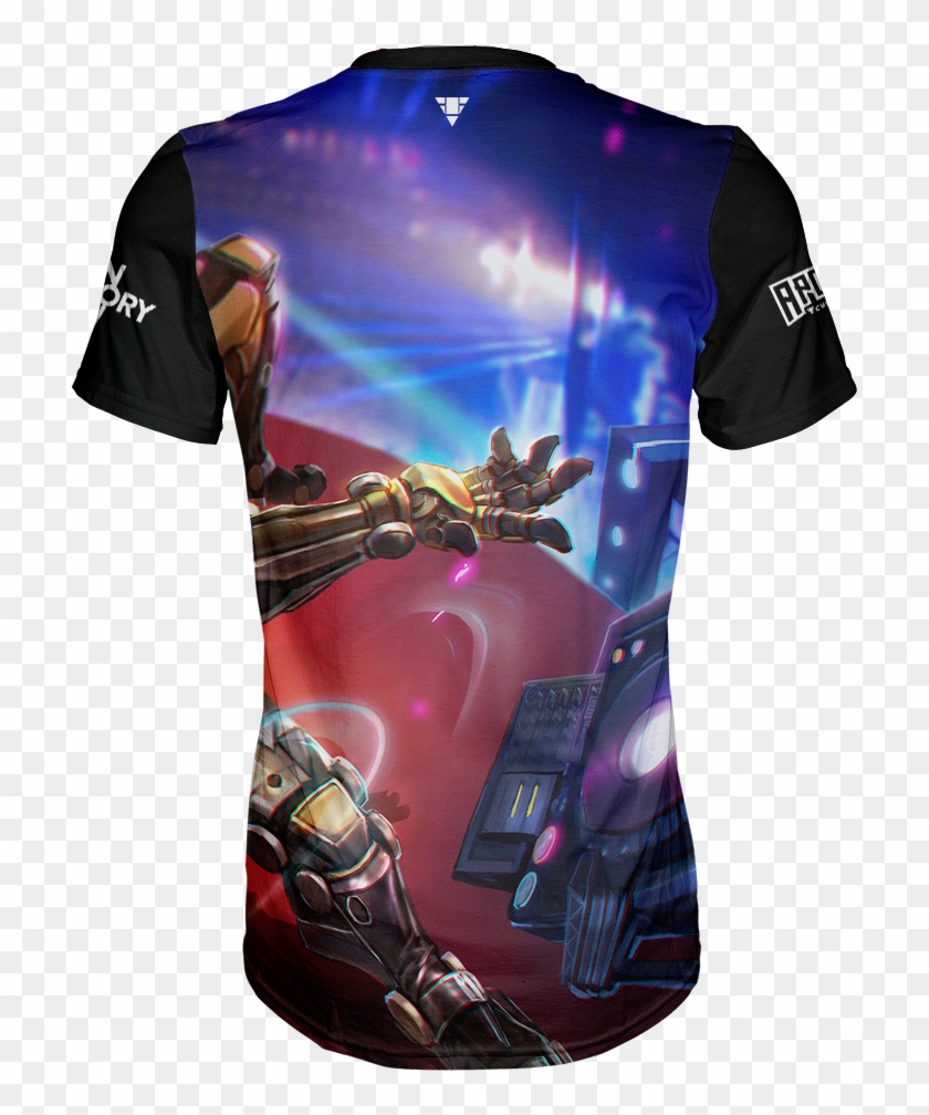 Nacl "vox" Sublimated T-shirt - Active Shirt Clipart