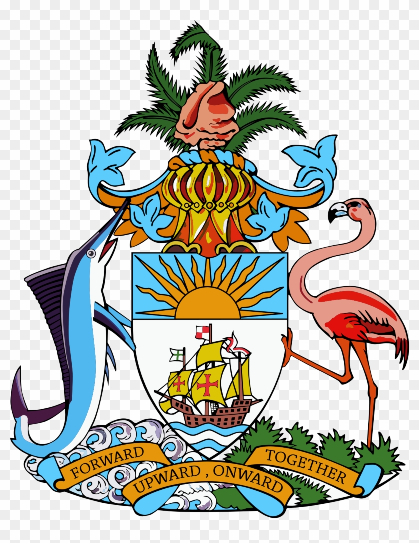 Bahamas - Coat Of Arms Of The Bahamas Clipart