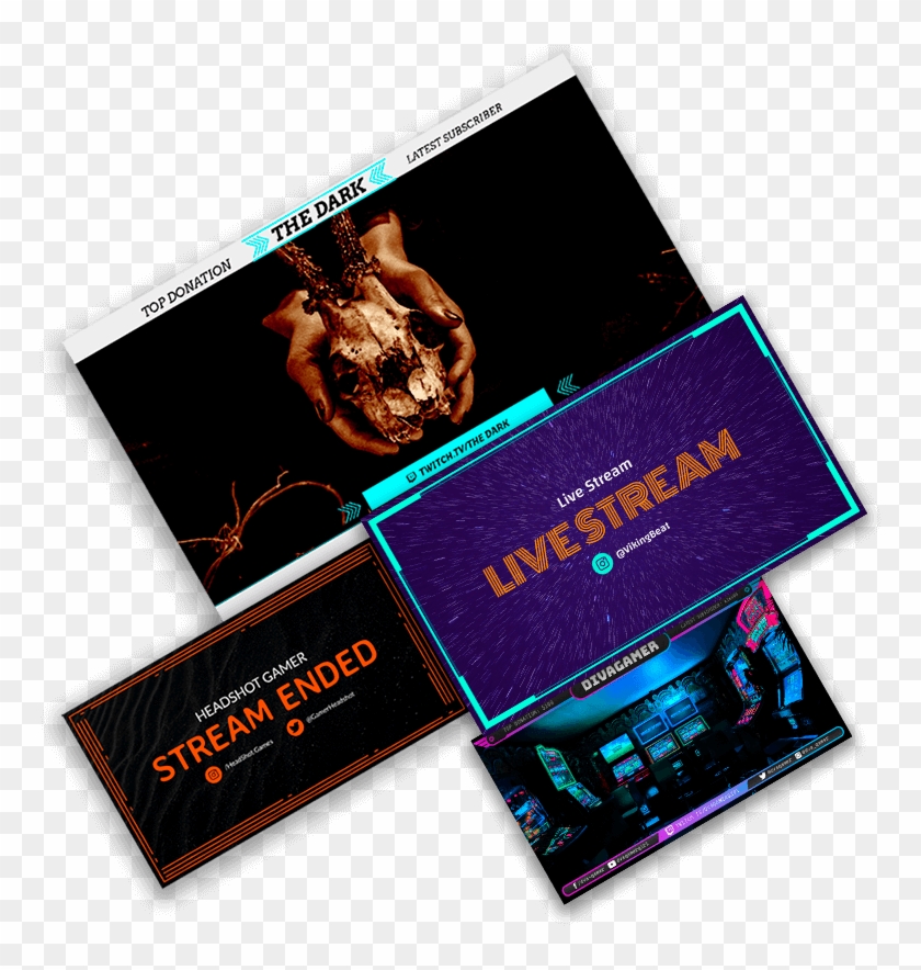 Twitch Overlay Maker - Flyer Clipart