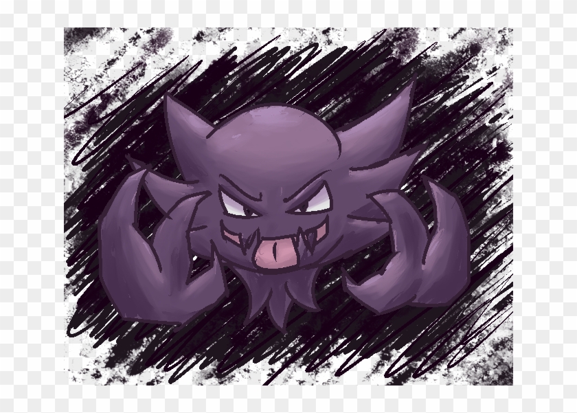 Pokedoodles - 14032013-haunter - Illustration Clipart #2487950