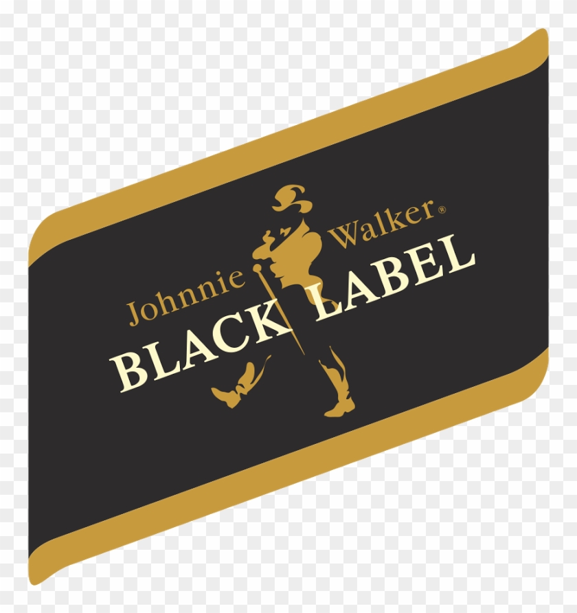 Johnnie Walker Black Label Logo - Johnnie Walker Black Label Vector Clipart #2487974