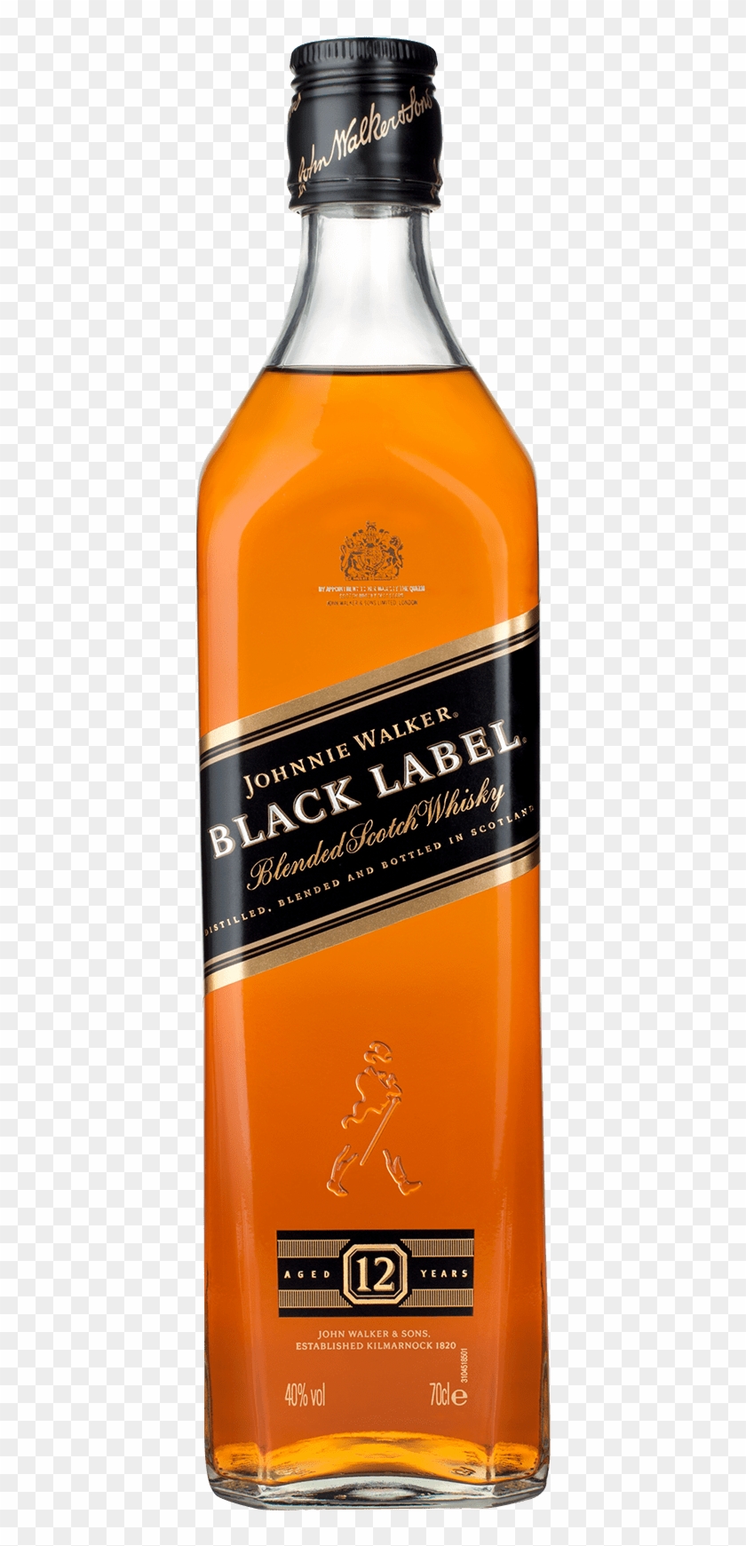 Johnnie Walker Black Label 750ml - Black Label Whiskey Clipart #2488013