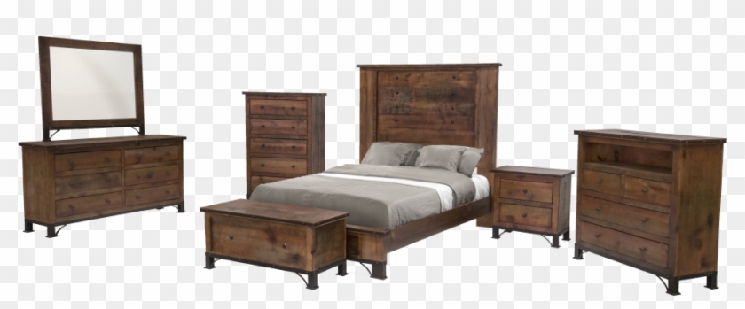 Vila Mexican Handcrafted Furniture Venezia Bedroom - Bed Frame Clipart #2488079
