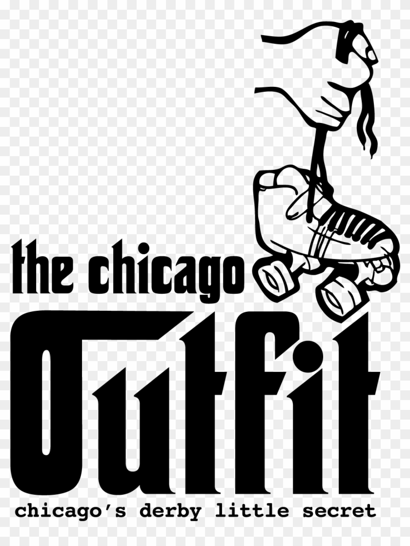 Chicago Outfit Roller Derby Logo Png - Chicago Outfit Roller Derby Clipart #2488374