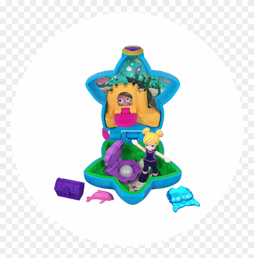 Aqua Awesome Aquarium™ Compact Product Image - Polly Pocket Tiny Places Clipart