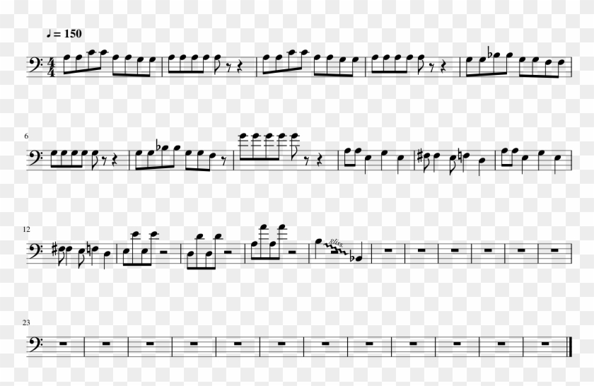 Felix The Cat - Country Roads Clarinet Sheet Music Clipart