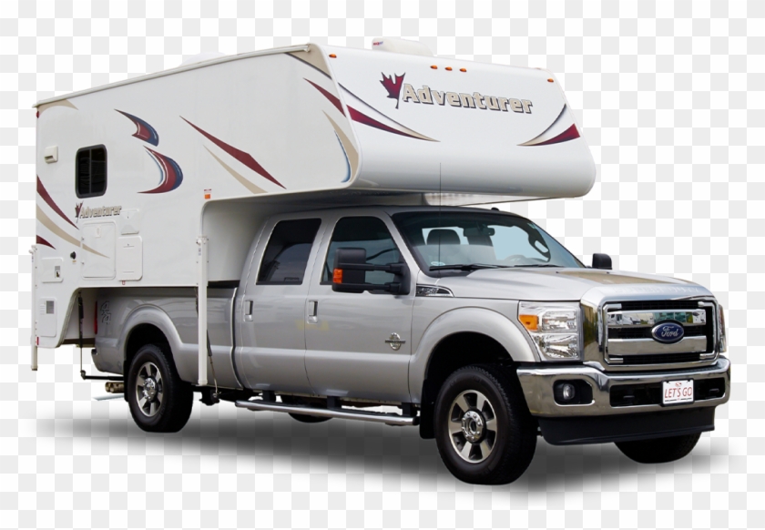 Truck Camper - Ford Motor Company Clipart