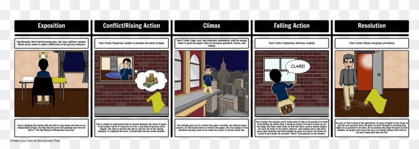 Contents Of The Dead Man's Pocket Characters Clipart