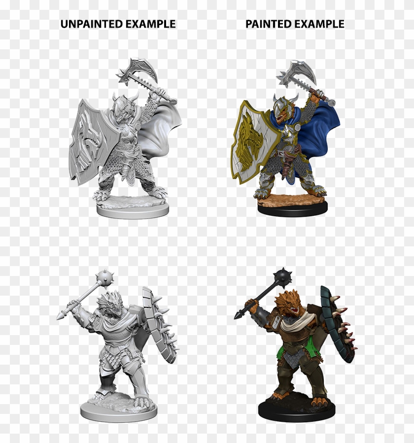 Dungeons & Dragons Nolzur's Marvelous Miniature Dragonborn - Nolzur's Marvelous Miniatures Dragonborn Clipart #2488956