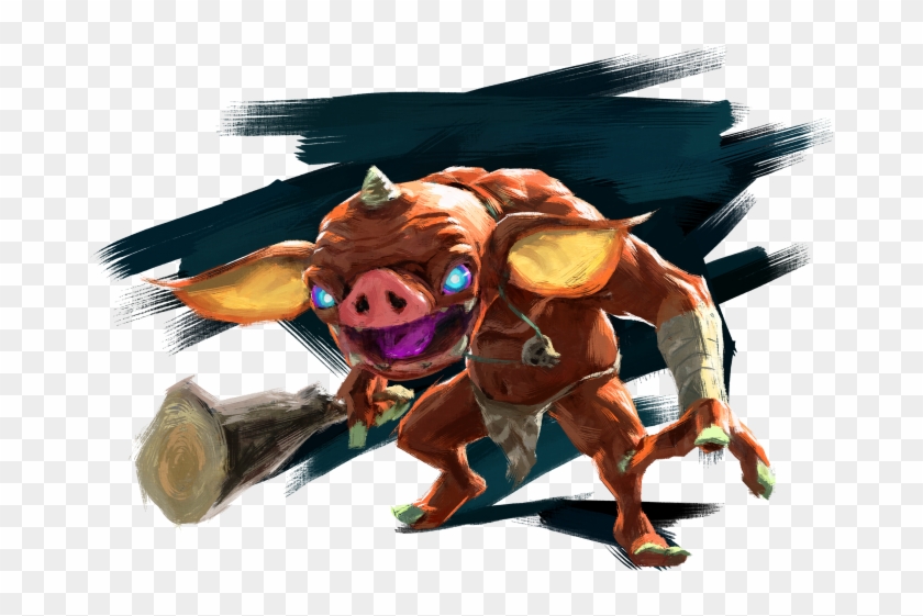 Render » The Legend Of Zelda - Breath Of The Wild Bokoblin Clipart #2489613