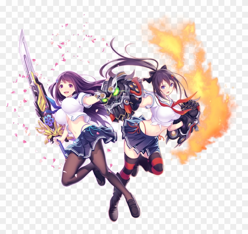 Bhikkhuni For Pc Launches June 20, Trailer And 4k Screens - Valkyrie Drive Bhikkhuni Png Clipart