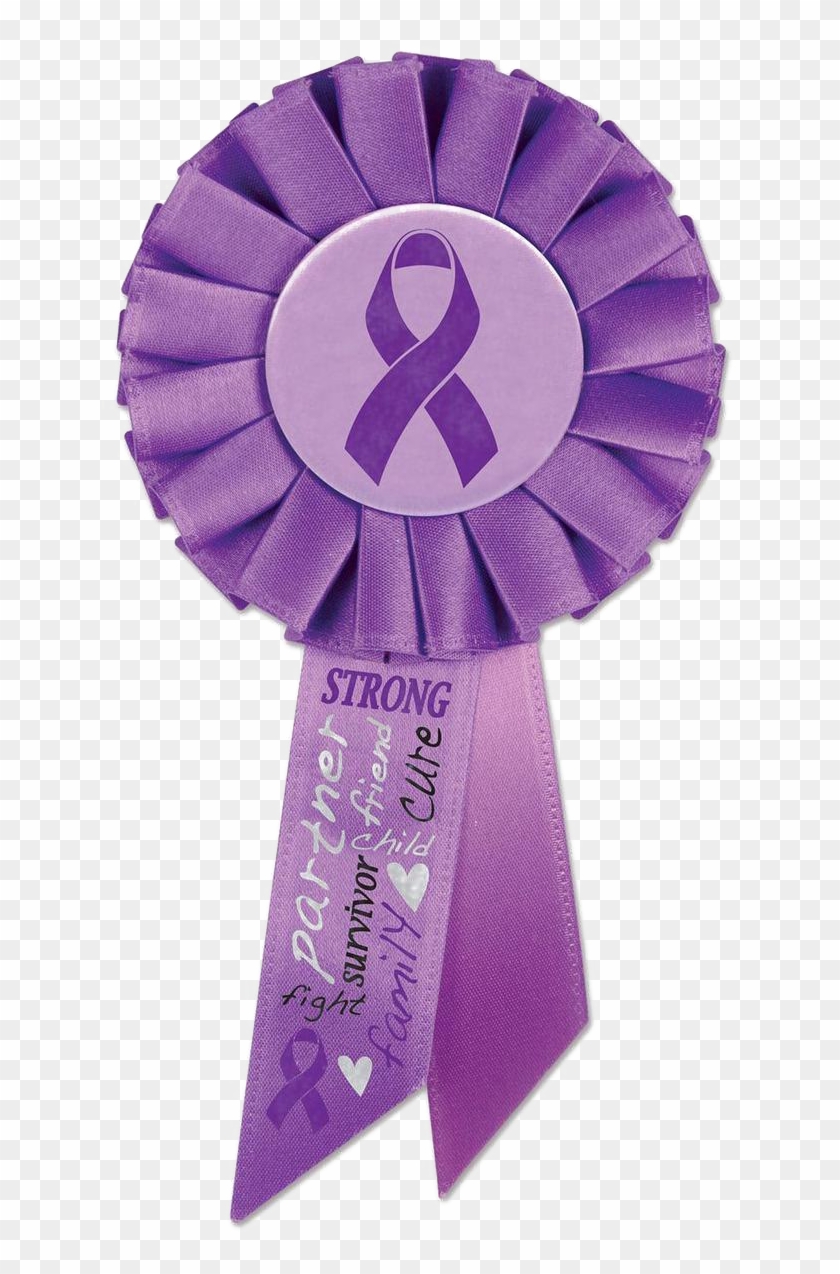 Purple Awareness Ribbon Download Png Image Clipart #2490029