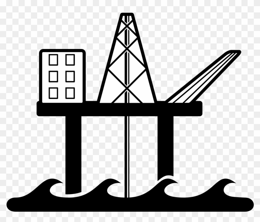 File - Offshore Platform - Svg - Platform Offshore Icon Png Clipart #2490089