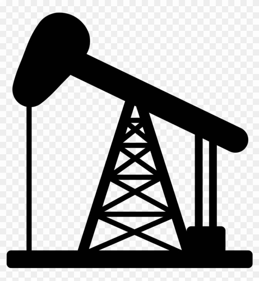 Oil Rig Icon Png , Png Download - Upstream Oil And Gas Logo Clipart #2490094