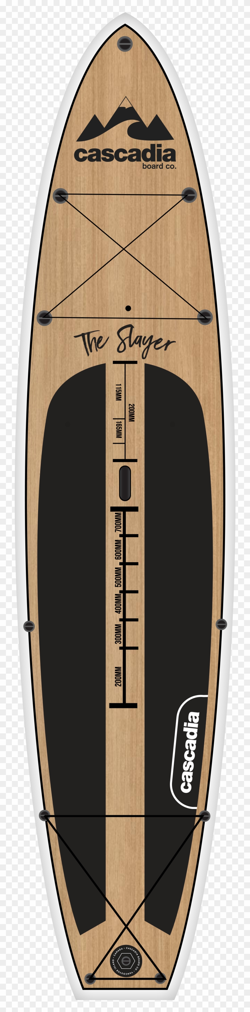 Paddle Boards Cascadia Board Co - Surfboard Clipart #2490166