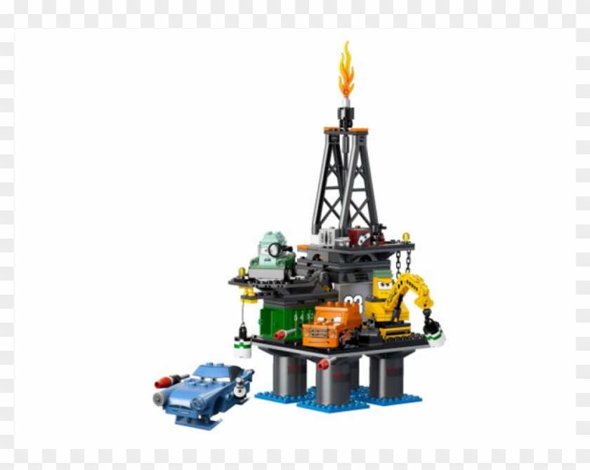 Cars 2 Oil Rig Lego Clipart #2490313