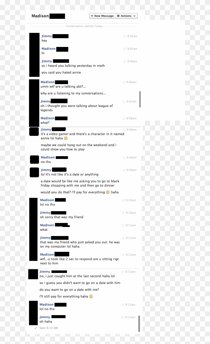 Facebook Chat Delivers An Impressive Cringe Rate - You Hated Annie Clipart #2490320