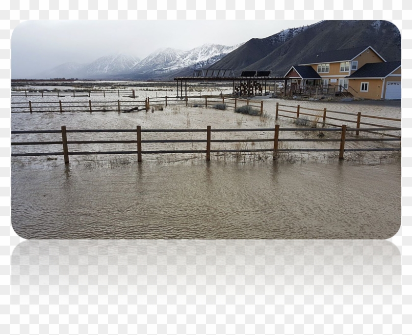 Carson Valley Flooding 2017 , Png Download - Pier Clipart #2490352