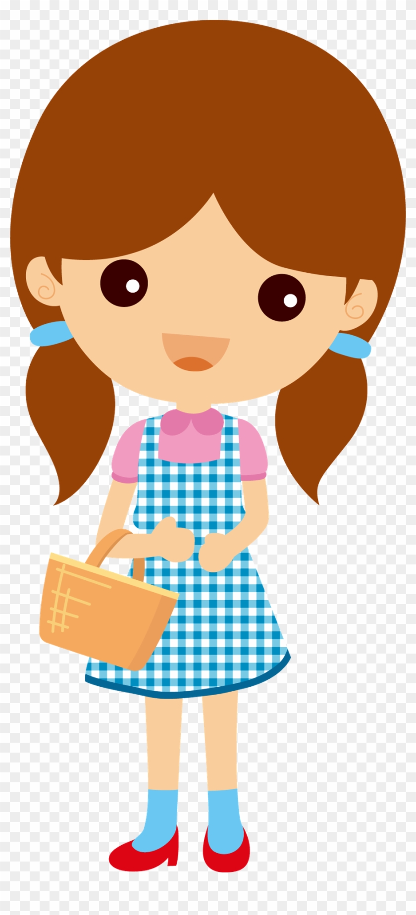 Postcard Clipart Preschool - Mago De Oz Dibujos Dorothy - Png Download