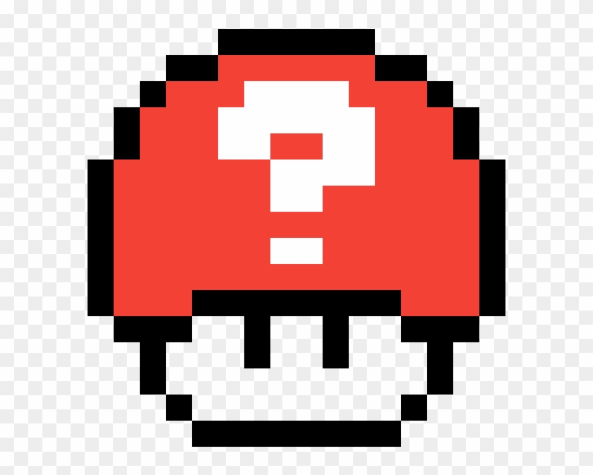 Mystery Mushroom - Pixel Art Mushroom Clipart