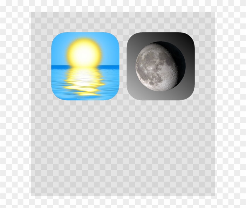 Sun And Moon Combo Bundle On The App Store - Moon, August 21st, 1888--from Negatives Made With The Clipart #2491022