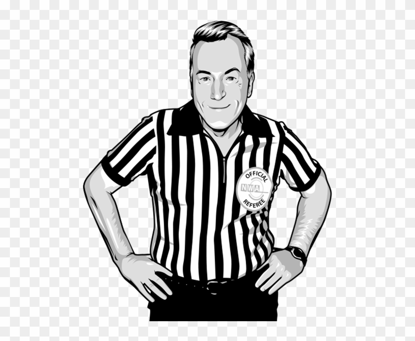 Referee Instructions For - Basketball Official Clipart