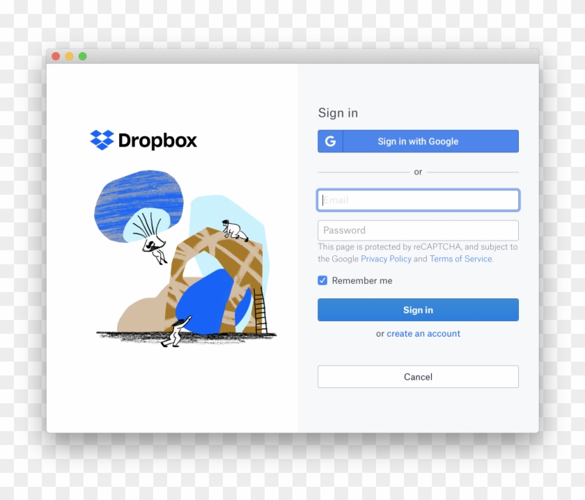 Dropbox Sign In - Dropbox Captcha Clipart #2491315