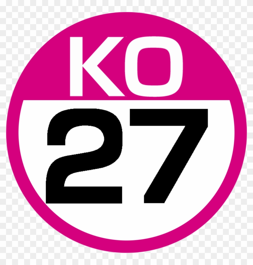 Ko-27 Station Number - Circle Clipart