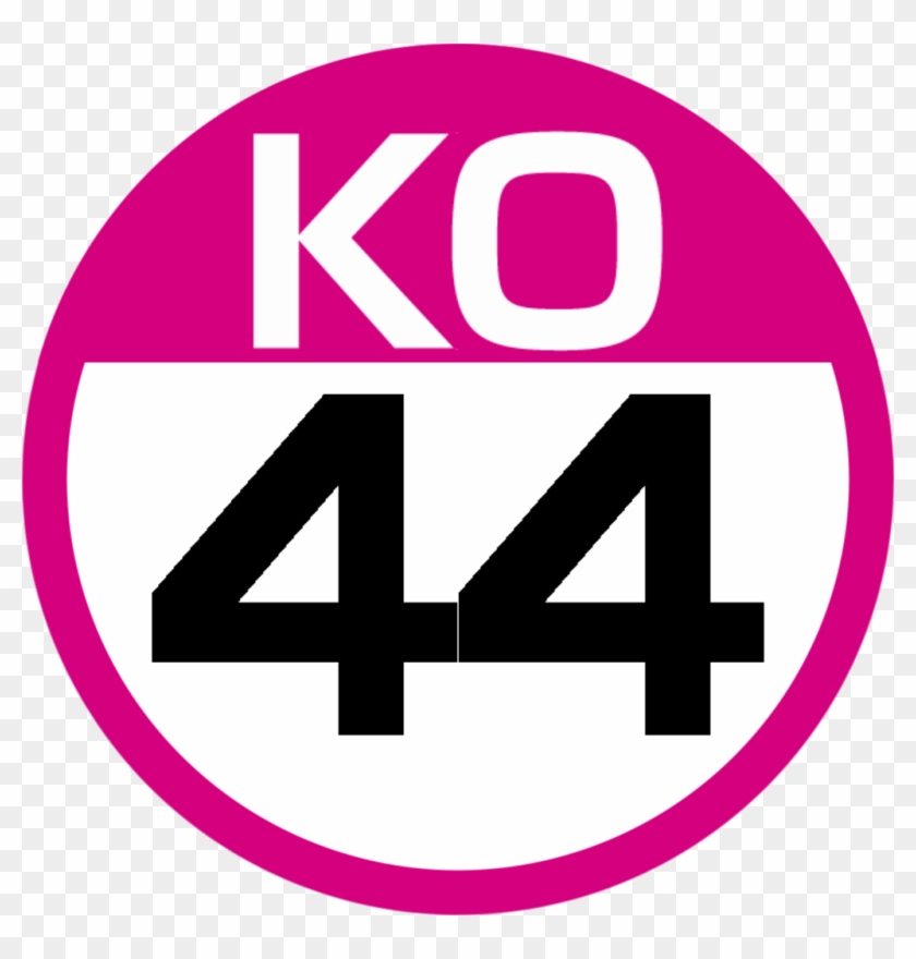Ko-44 Station Number - Circle Clipart #2491632