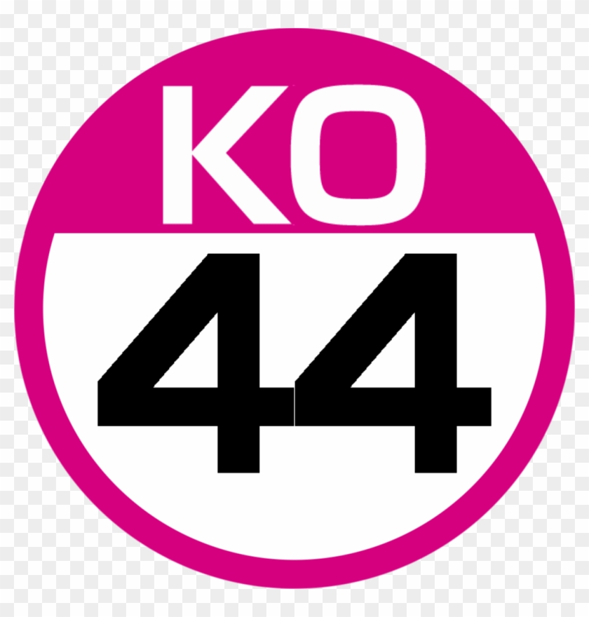 Ko-44 Station Number - Circle Clipart