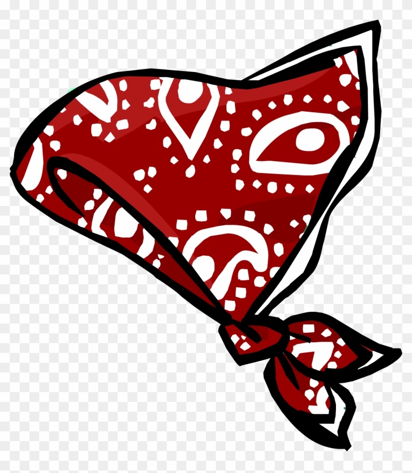 Bandana Clipart - Cartoon Bandana - Png Download
