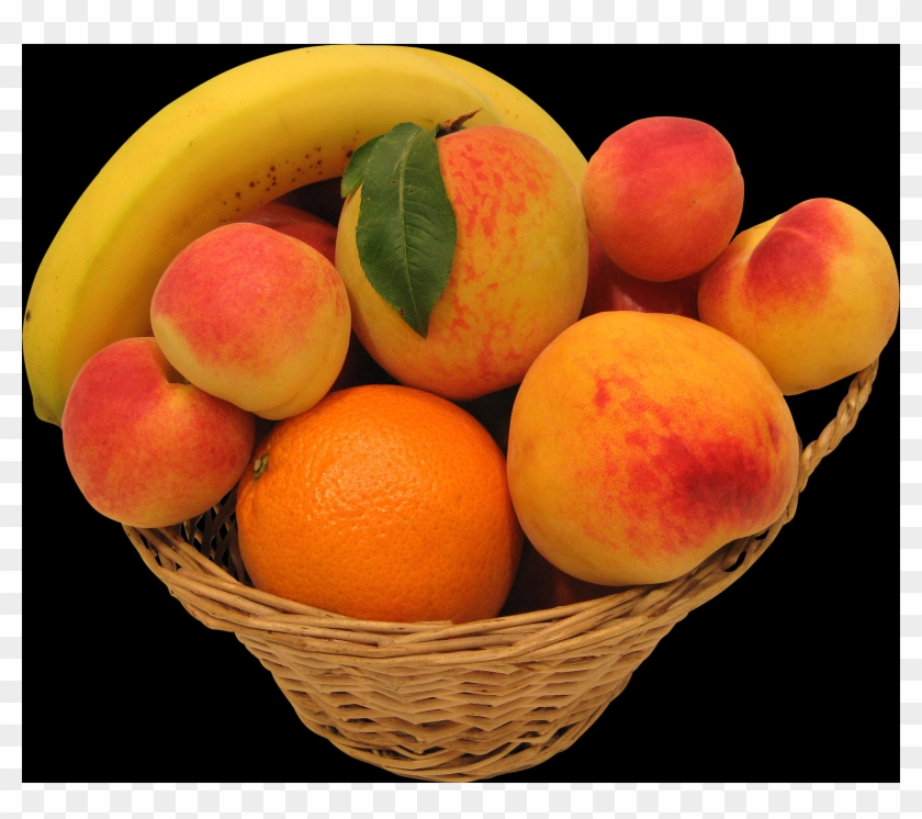 The Peach Is Classified With The Almond In The Subgenus - Cesto Frutta Png Clipart #2492370