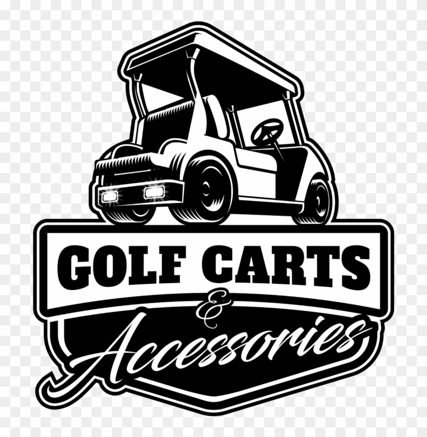 8" Chrome Golf Cart Hub Caps - Car Clipart