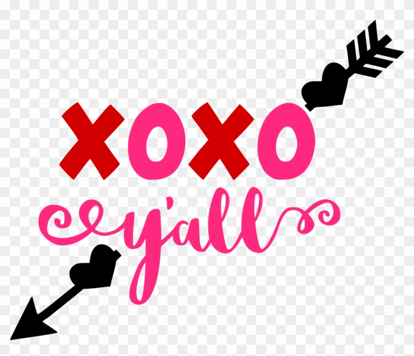 Xoxo Y All Svg Clipart