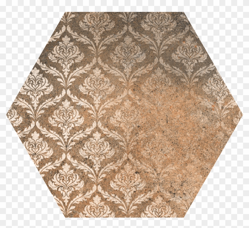 10 X 10 Abadia Hexagon Decor 5 Mixed Patterns - Carpet Clipart