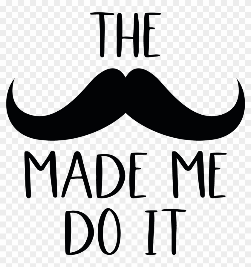 Proyectos De Vinilo, Bigote, Libre De Vectores, Moldes - Illustration Clipart