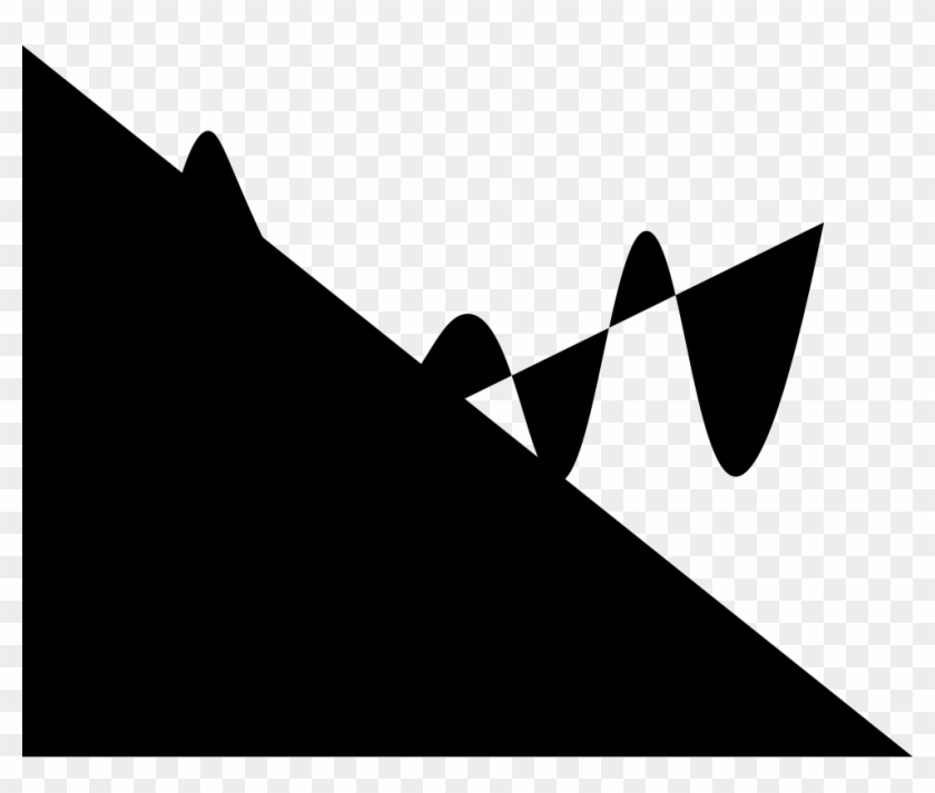 Line Graph Comments - Silhouette Clipart