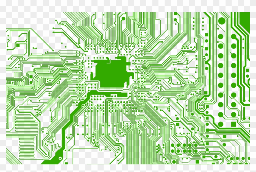 Electronic Circuit Circuit Diagram Electrical Network - Clipart Electronic Circuit - Png Download